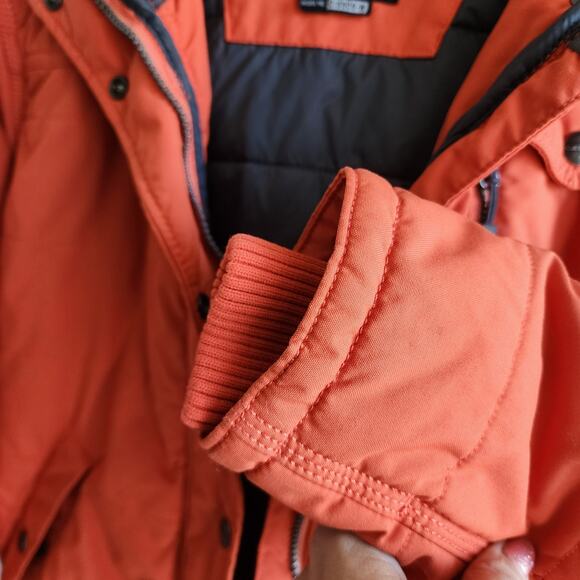 Carhartt Women’s Utility Midweight Insulated Jacket Orange Earthen Clay OJ3909-W - Picture 11 of 12